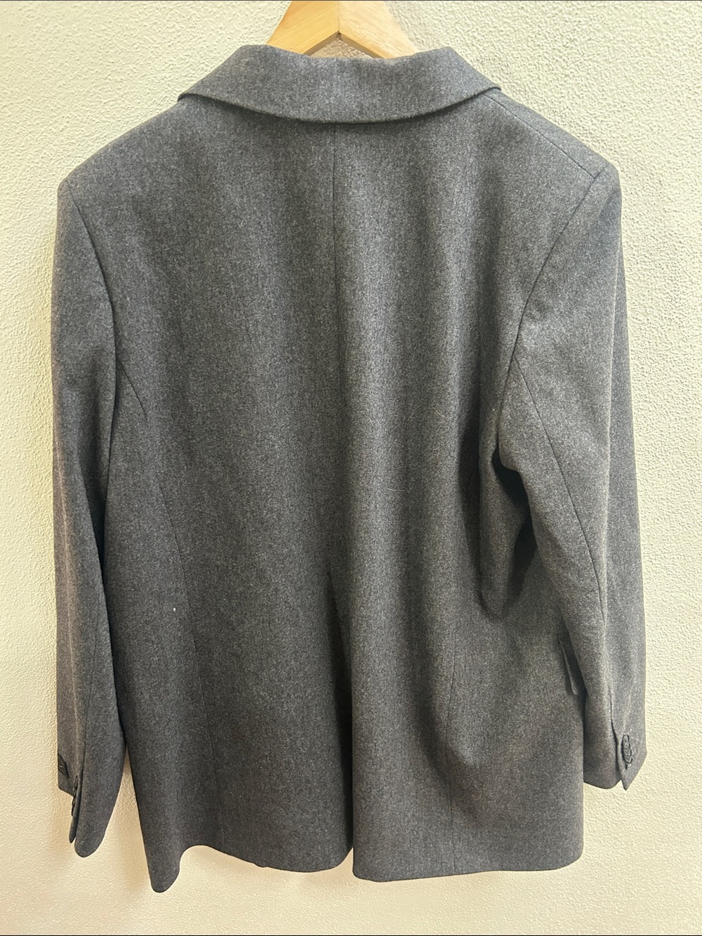 Aritzia Wilfred Oversized Wool/Cashmere Blend Blazer Grey Size XL - Picture 4 of 8